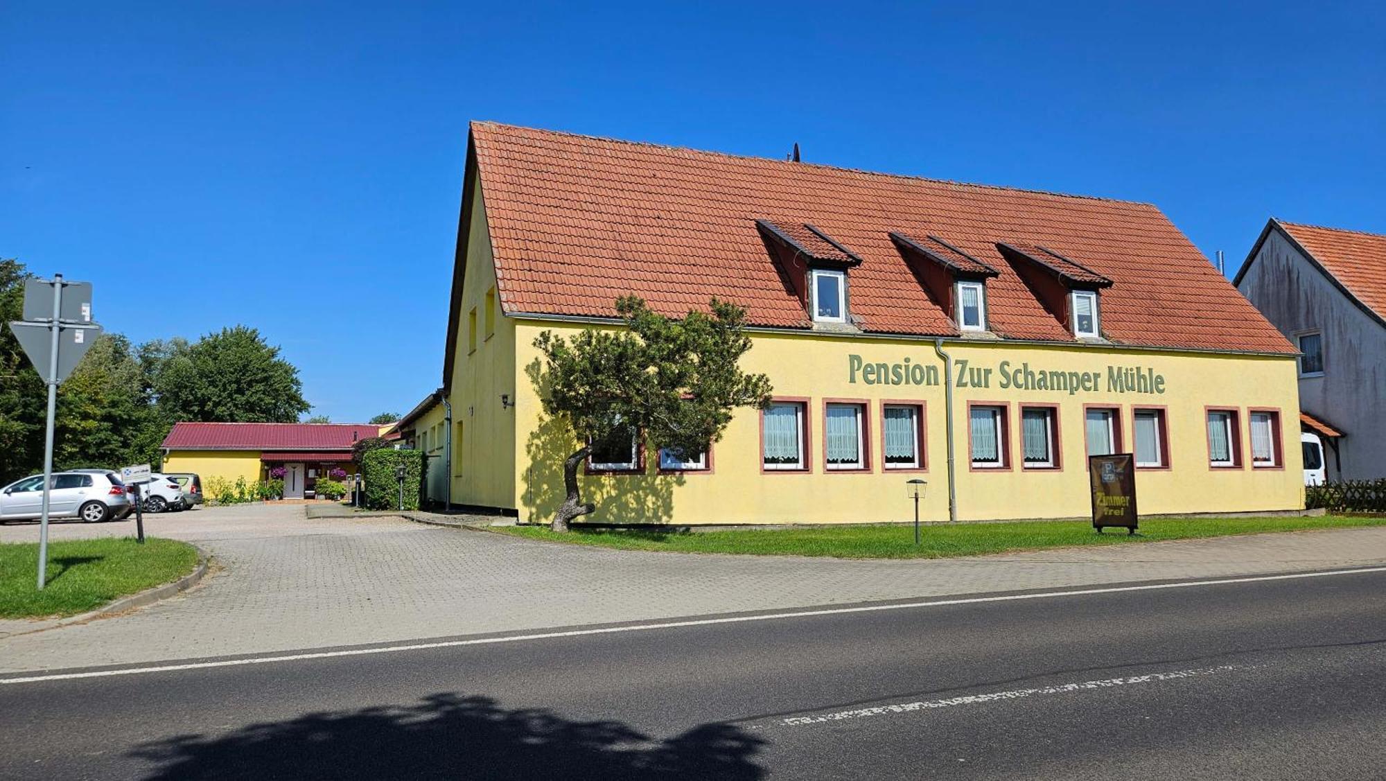 Ferienwohnungen "Zur Schamper Muehle" Gotthun Exterior foto
